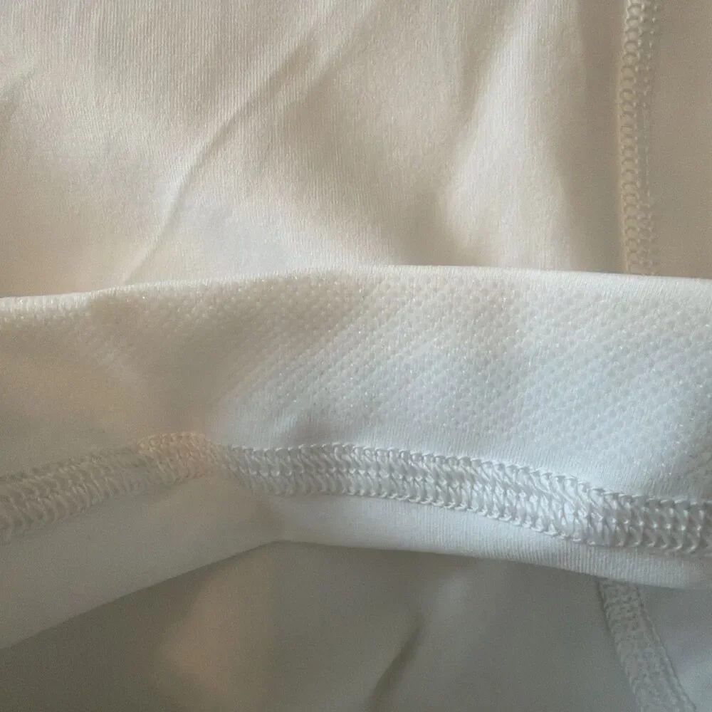 NWT Lululemon Sz 2 Long Hotty Hot HR High-Rise White Athletic Skirt Skort Tennis - Picture 11 of 16